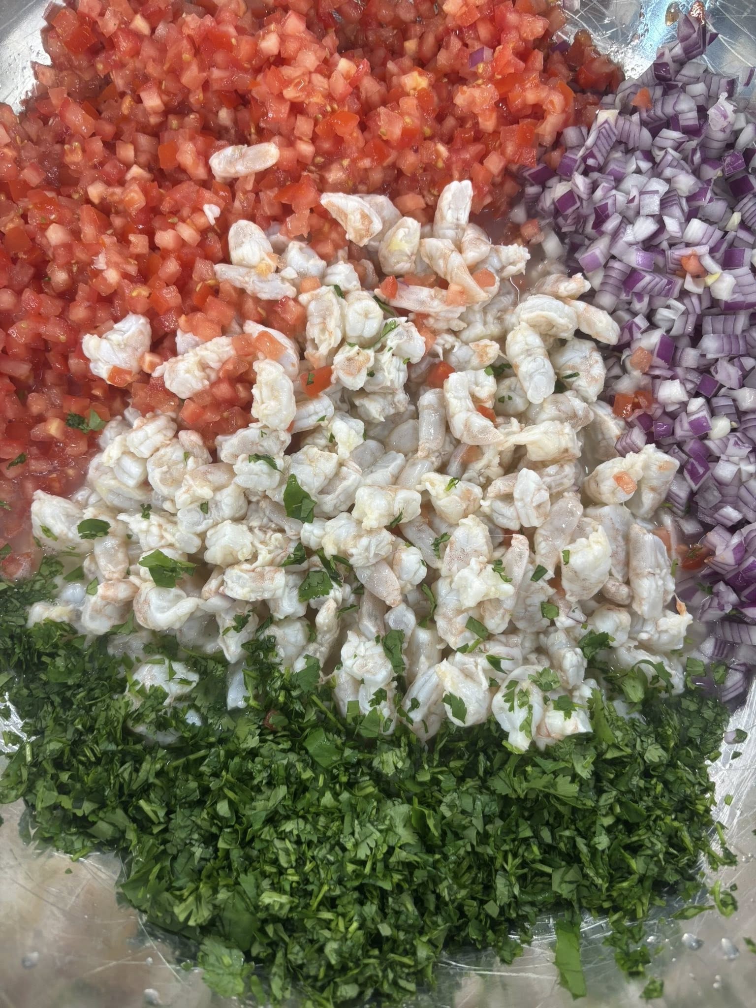 Papas Ceviche fresh ceviche dish